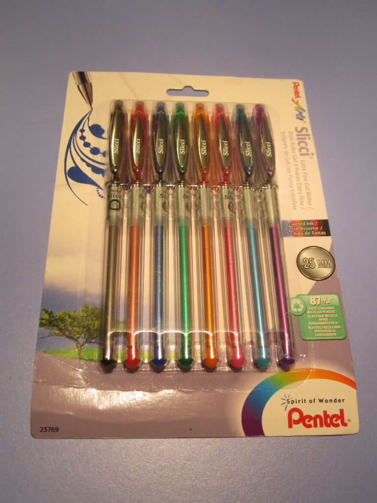 0.25 gel pen  Art Supply Critic