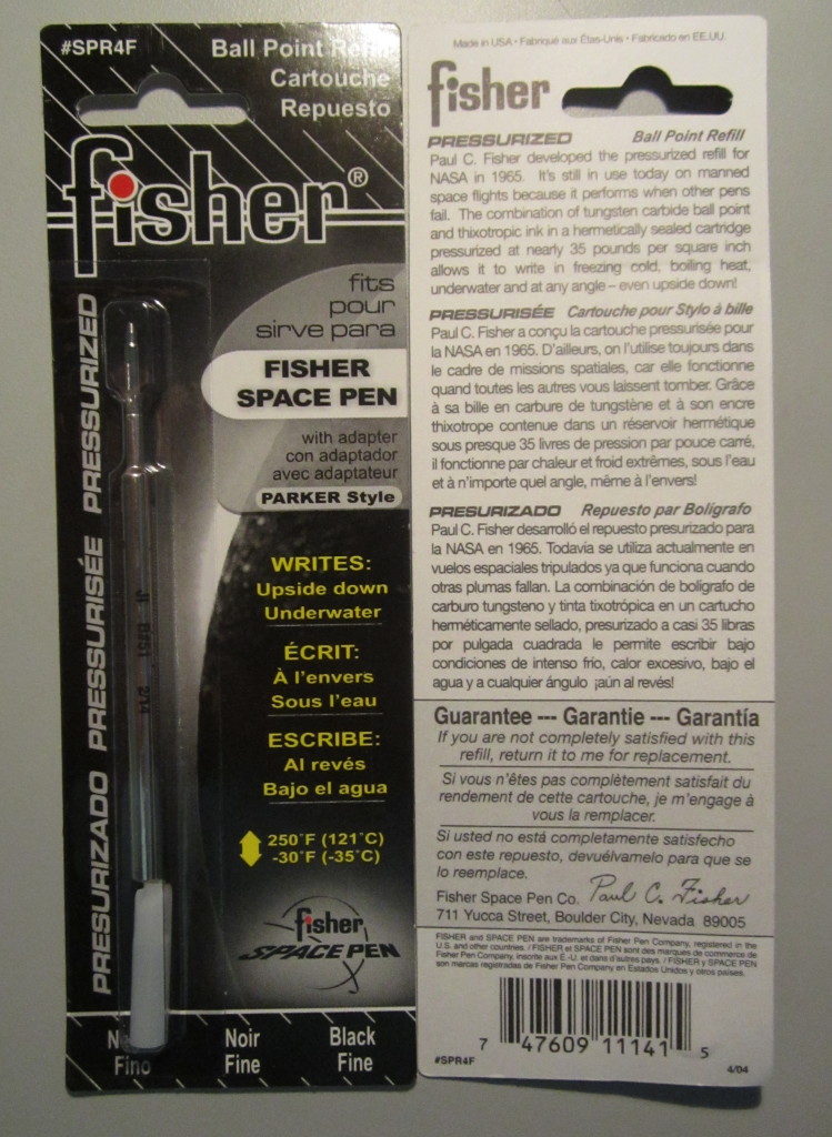 Fisher Bullet Space Pen Review — A Better Desk