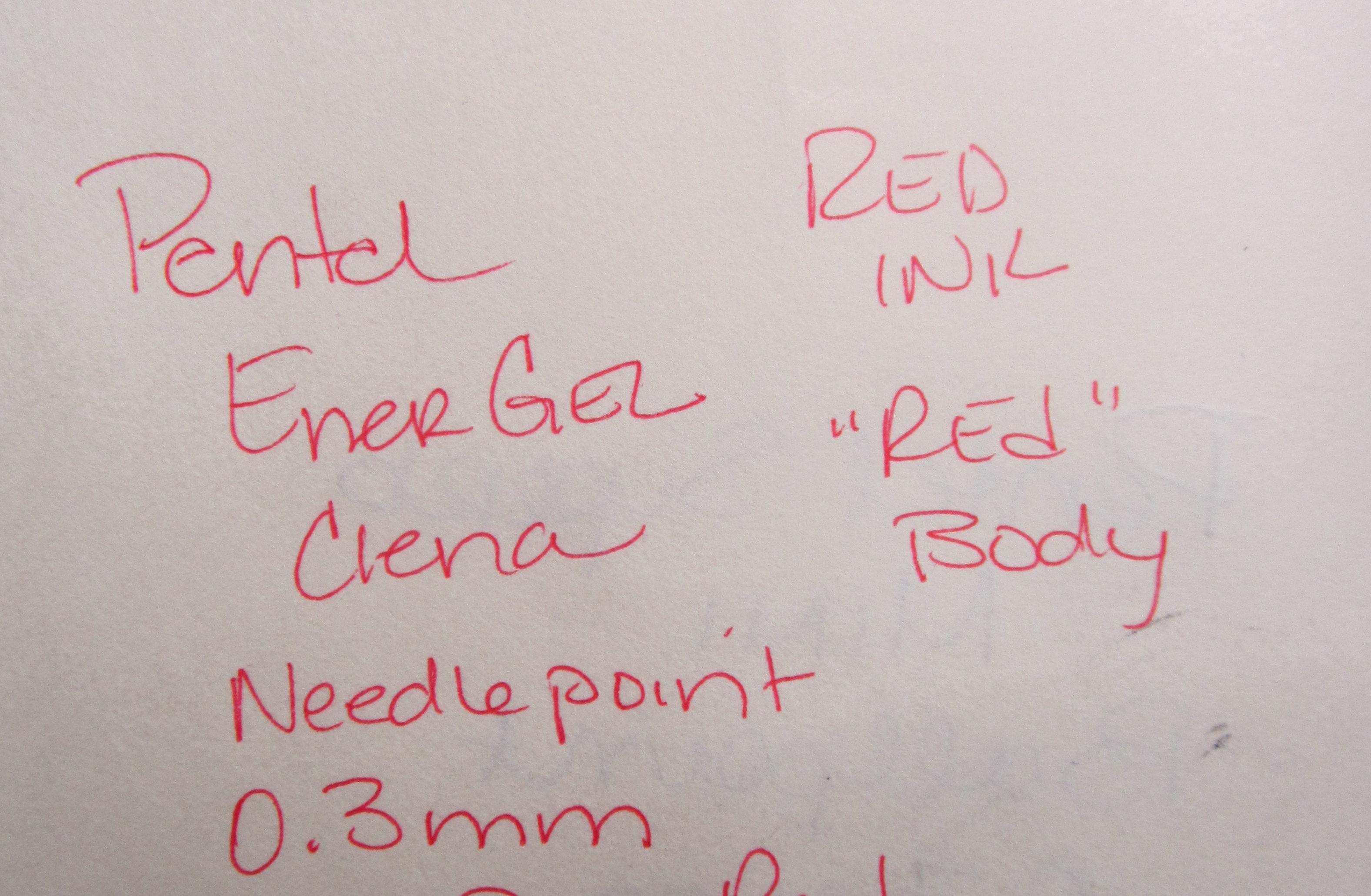 Pentel EnerGel Clena 0.3 mm Gel Ink Pen Review — The Pen Addict